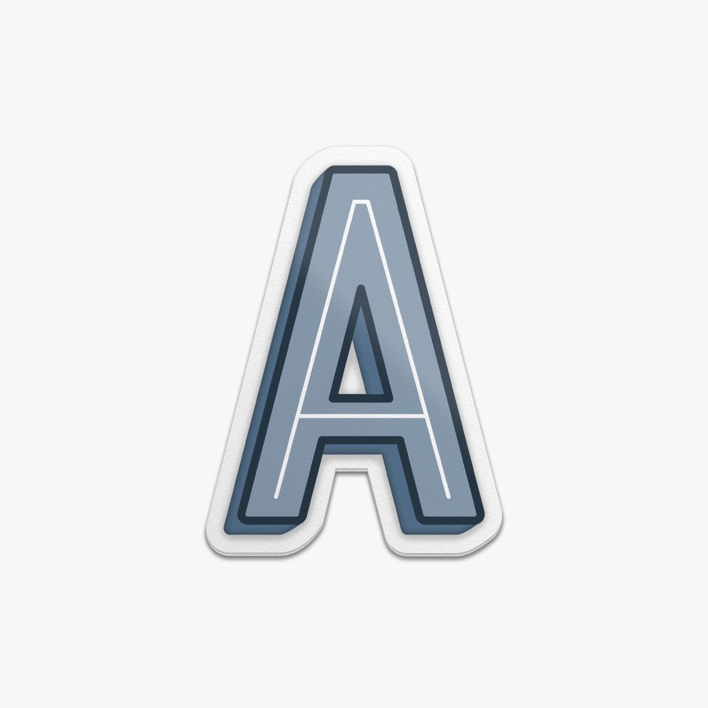 Alphabet Stickers